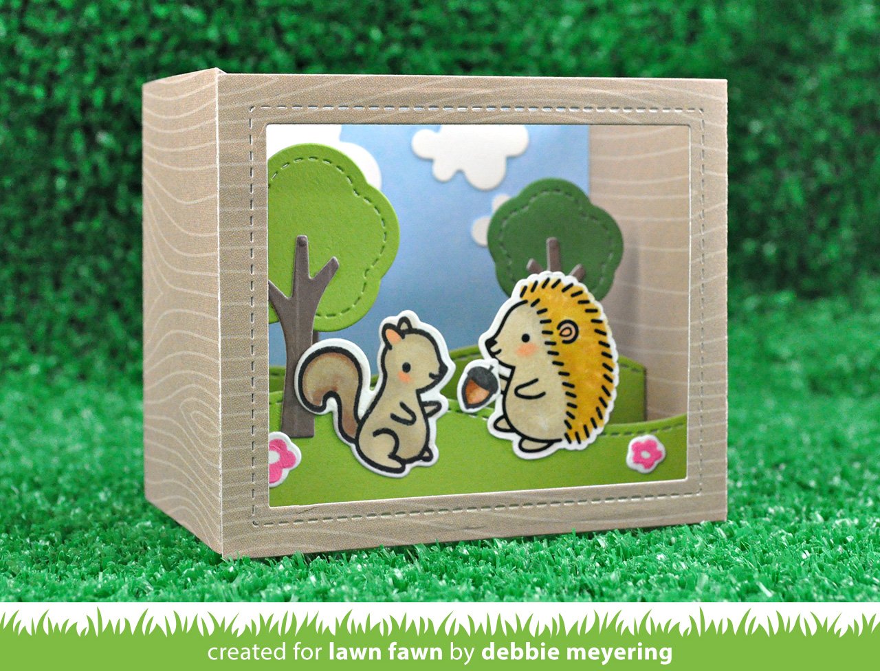 Lawn Fawn - Shadow Box Card
