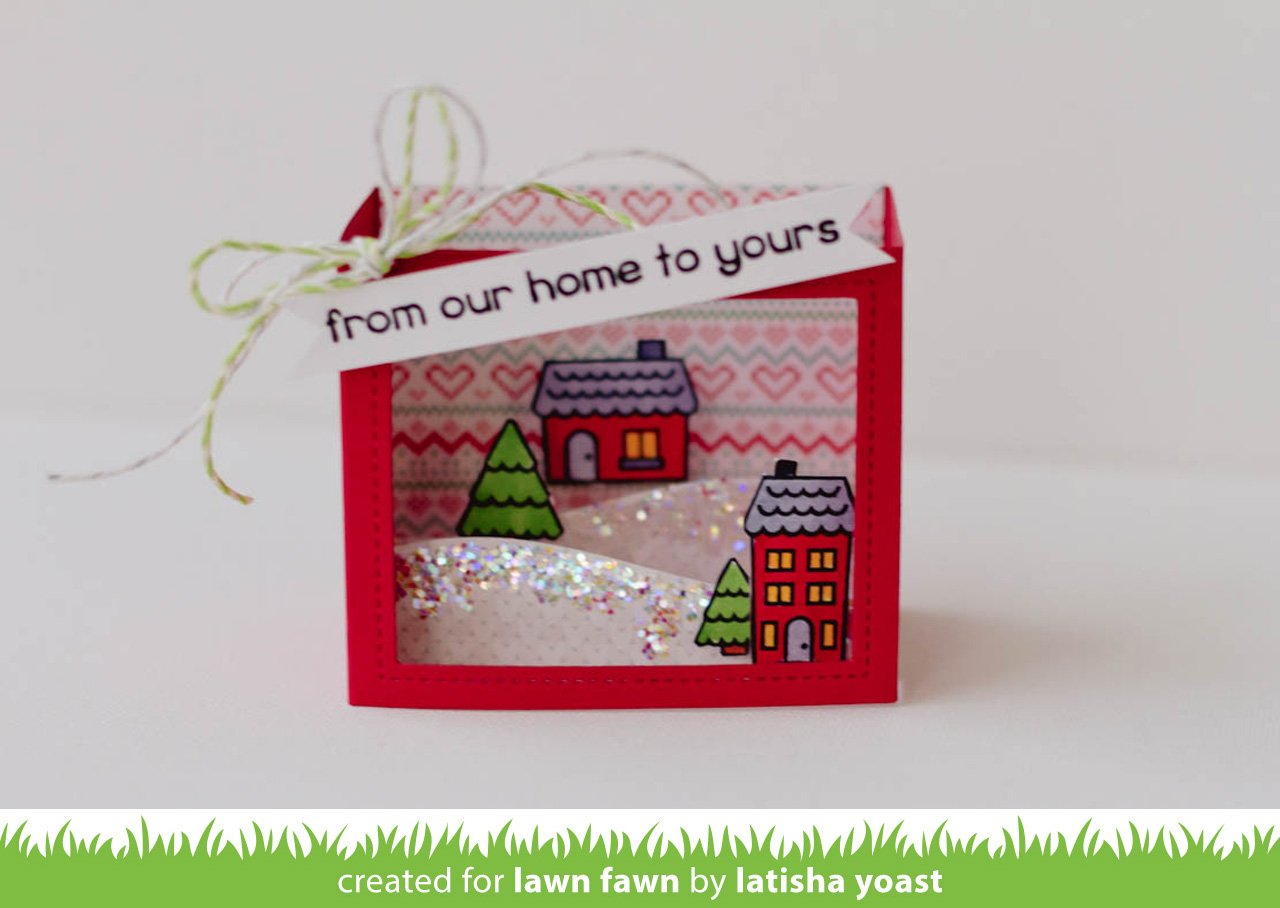 Lawn Fawn - Shadow Box Card