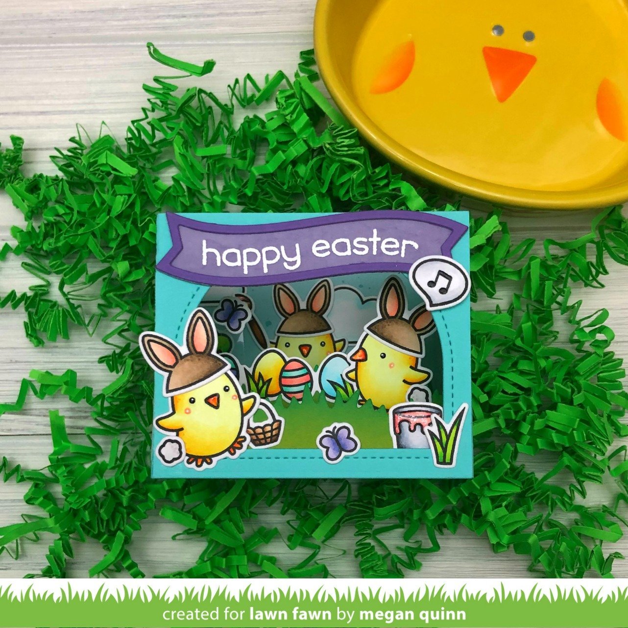 Lawn Fawn - Shadow Box Card Park Add-On