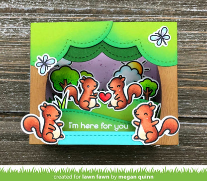 Lawn Fawn - Shadow Box Card Park Add-On