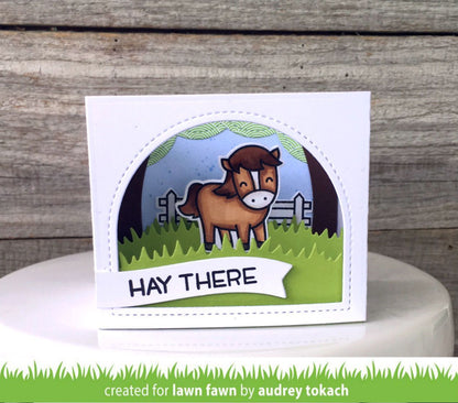 Lawn Fawn - Shadow Box Card Park Add-On