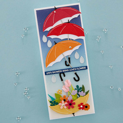 Spellbinders - Rain or Shine Etched Dies