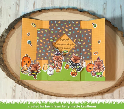 Lawn Fawn - Fox Costumes Before 'n Afters