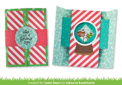 Lawn Fawn - Shutter Card Holiday Sayings