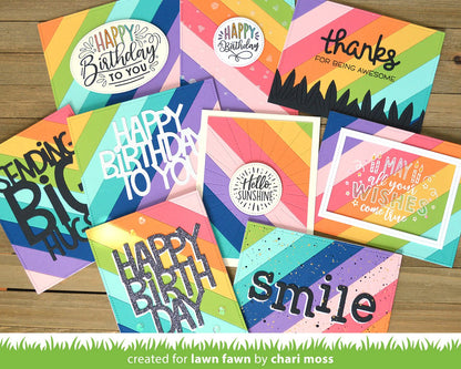 Lawn Fawn - Giant Birthday Messages