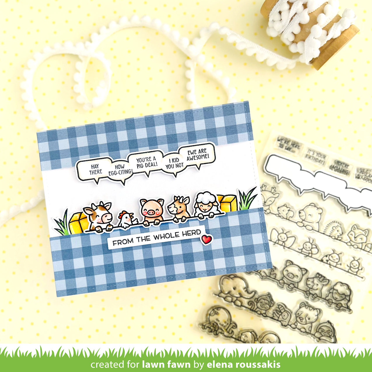Lawn Fawn - Simply Celebrate More Critters Add-On