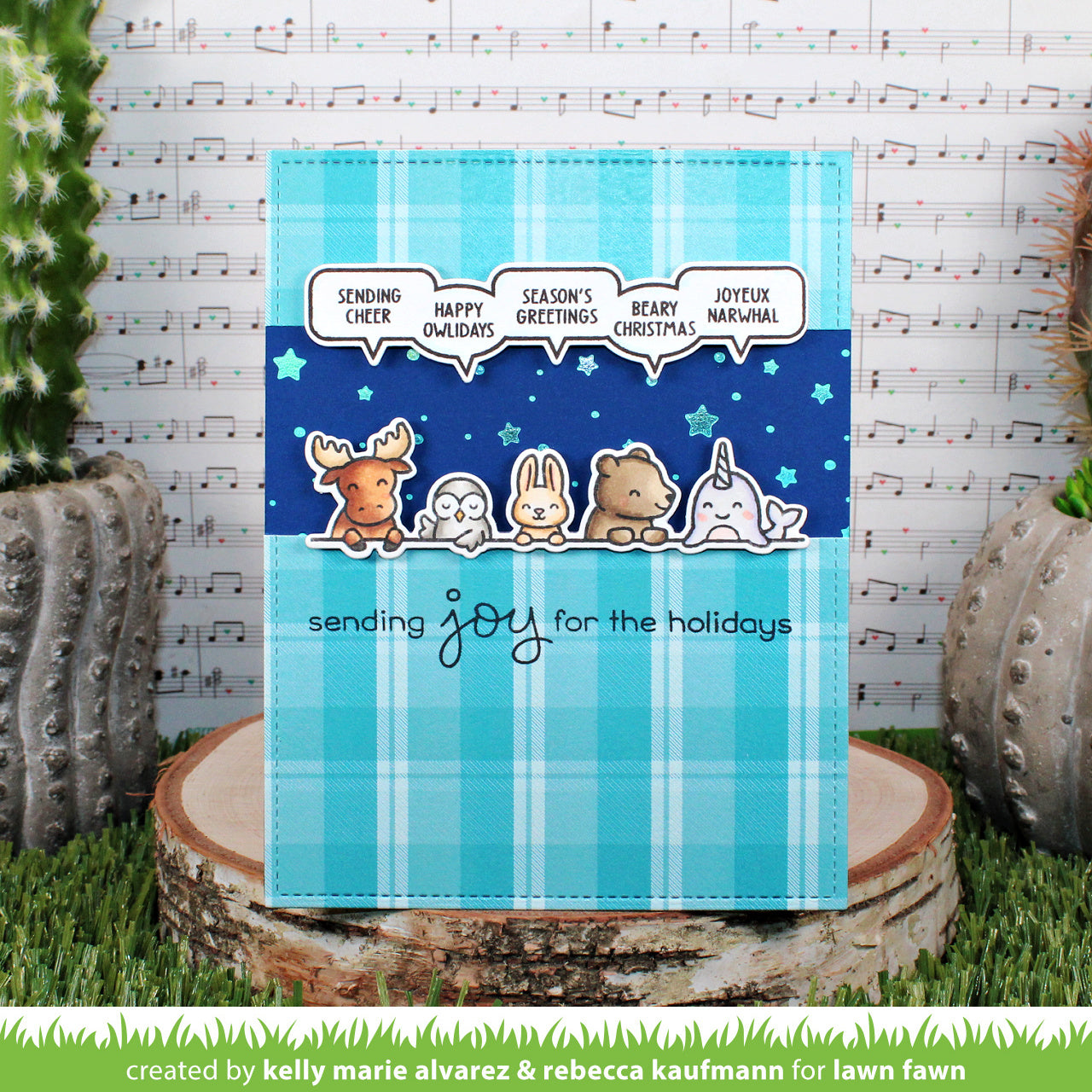 Lawn Fawn - Starry Sky Background Hot Foil Plate