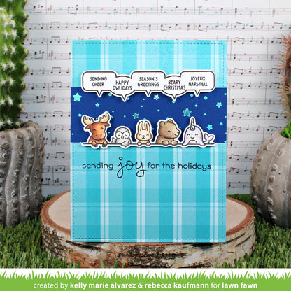 Lawn Fawn - Starry Sky Background Hot Foil Plate