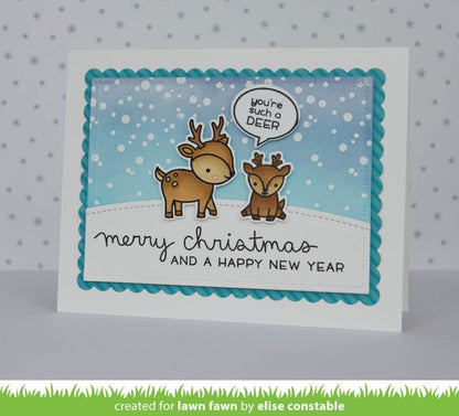 Lawn Fawn - Winter Scripty Sentiments