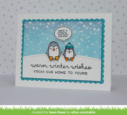 Lawn Fawn - Winter Scripty Sentiments