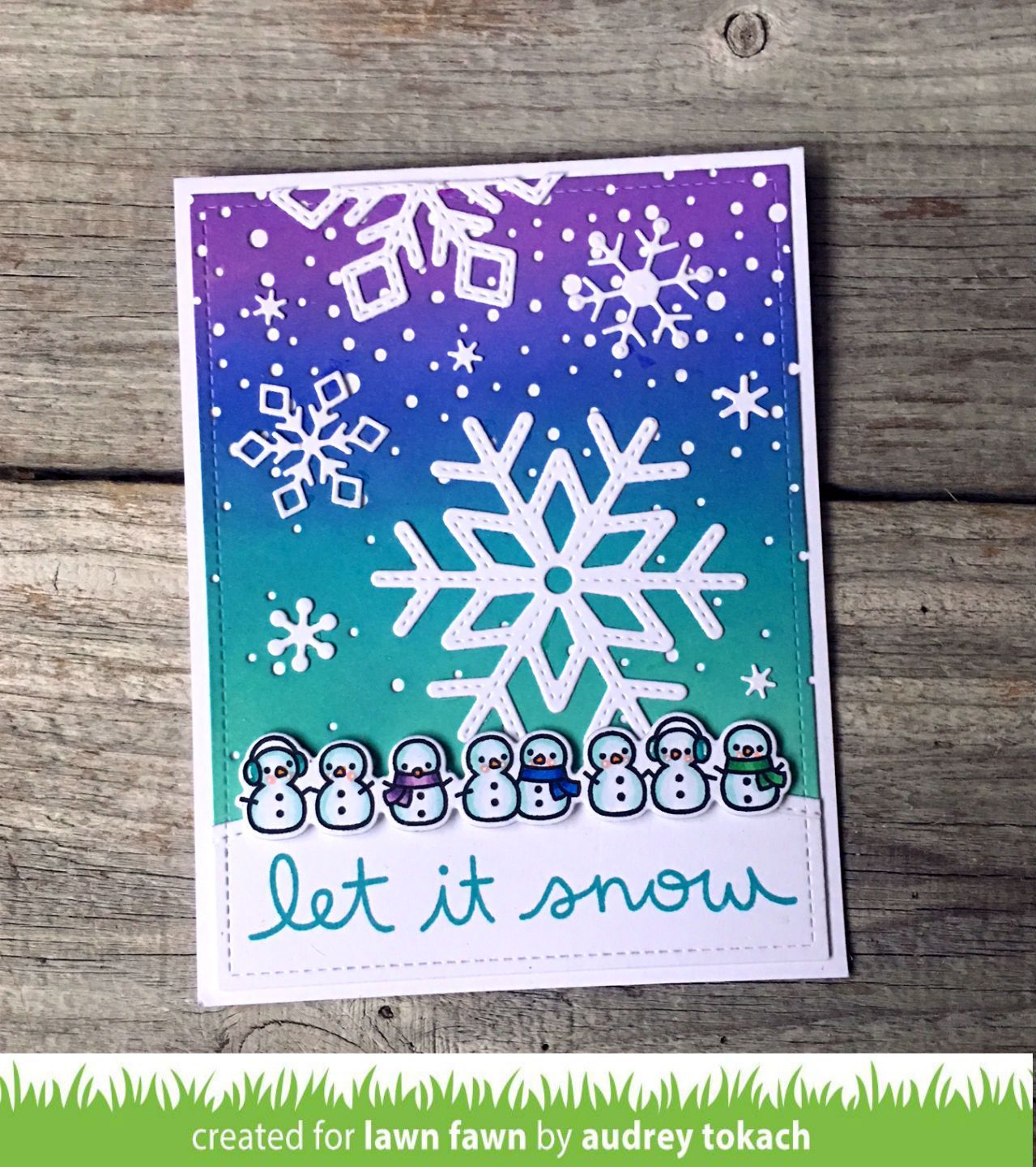 Lawn Fawn - Winter Scripty Sentiments