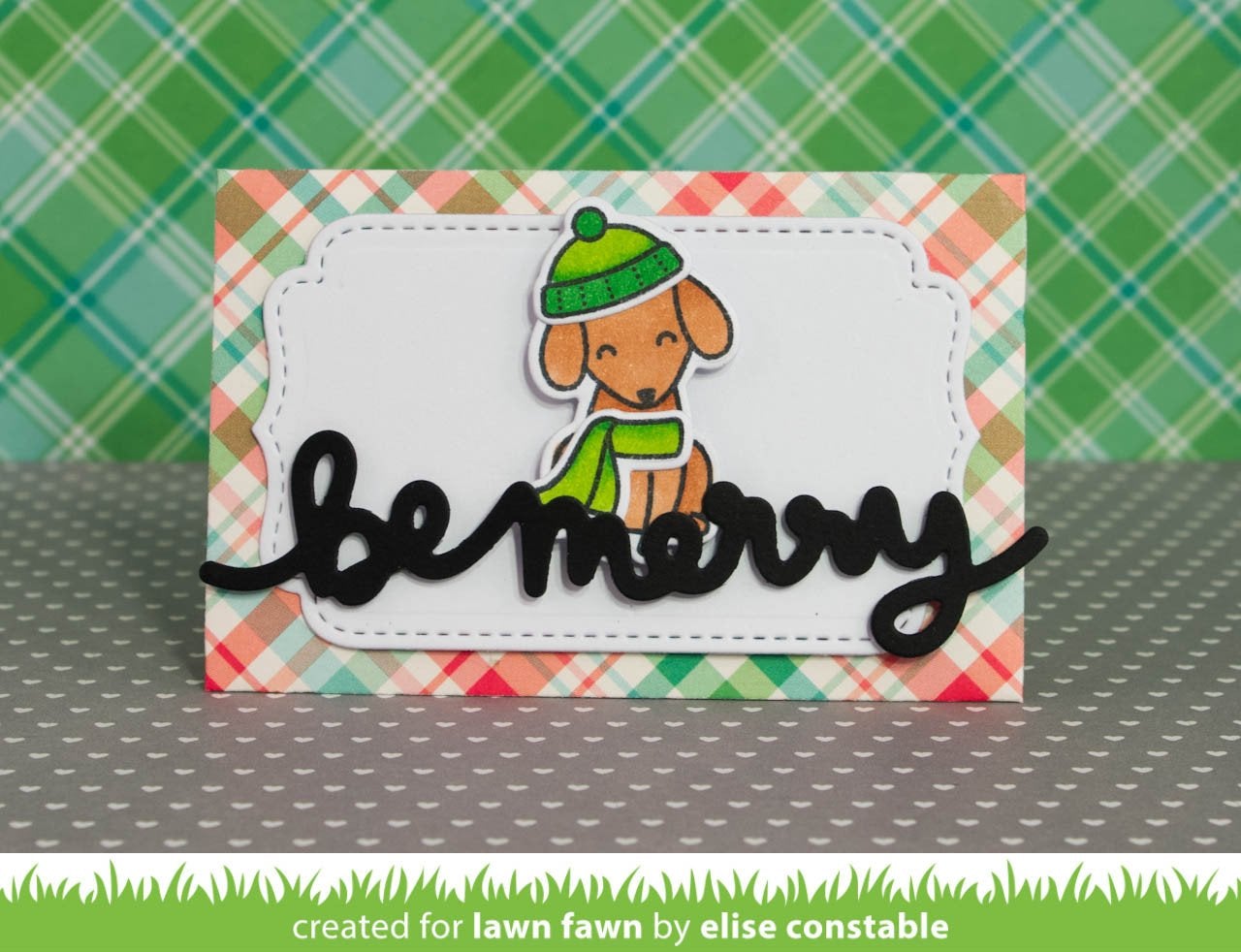 Lawn Fawn - Small Stitched Envelope
