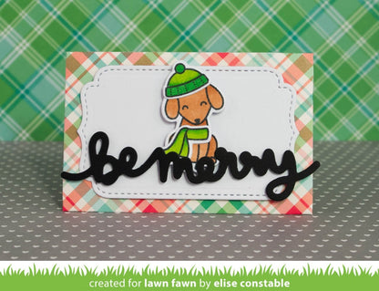 Lawn Fawn - Small Stitched Envelope