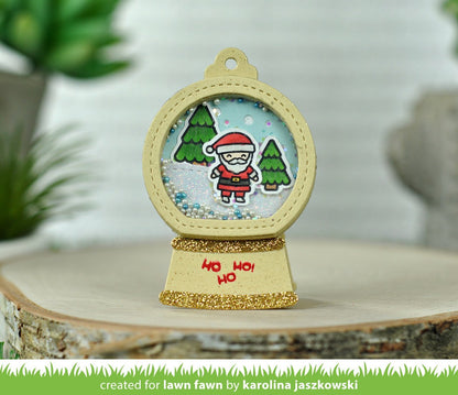 Lawn Fawn - Snow Globe Gift Tag