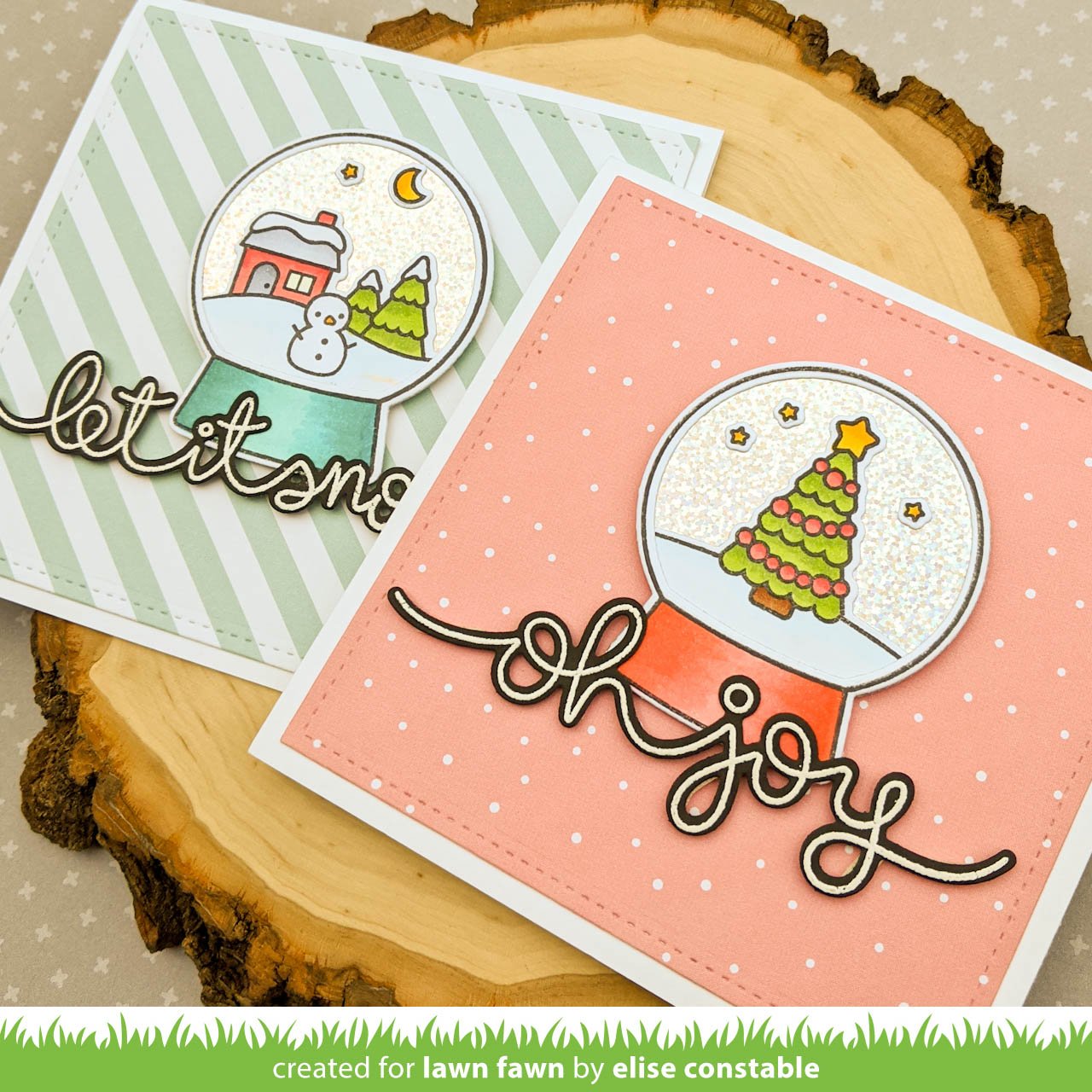 Lawn Fawn - Snow Globe Scenes