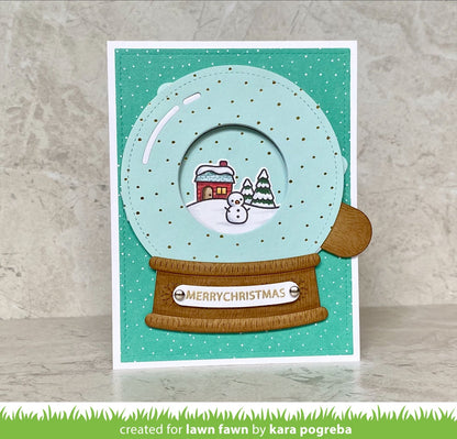 Lawn Fawn - Snow Globe Scenes