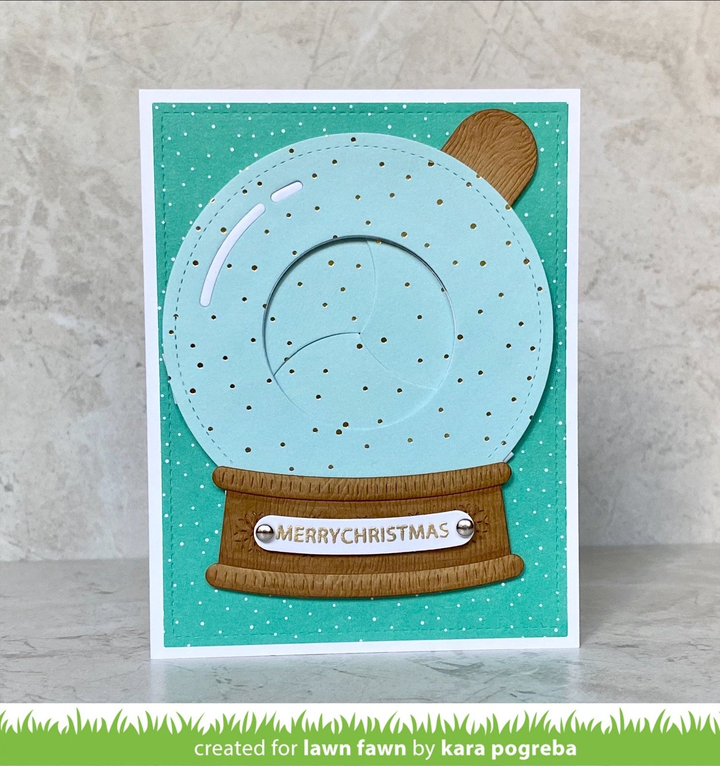 Lawn Fawn - Magic Iris Snow Globe Add-On