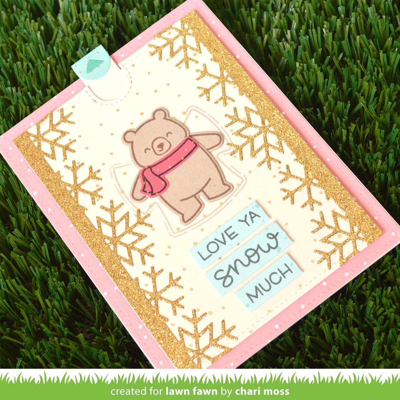 Lawn Fawn - Snowflake Border