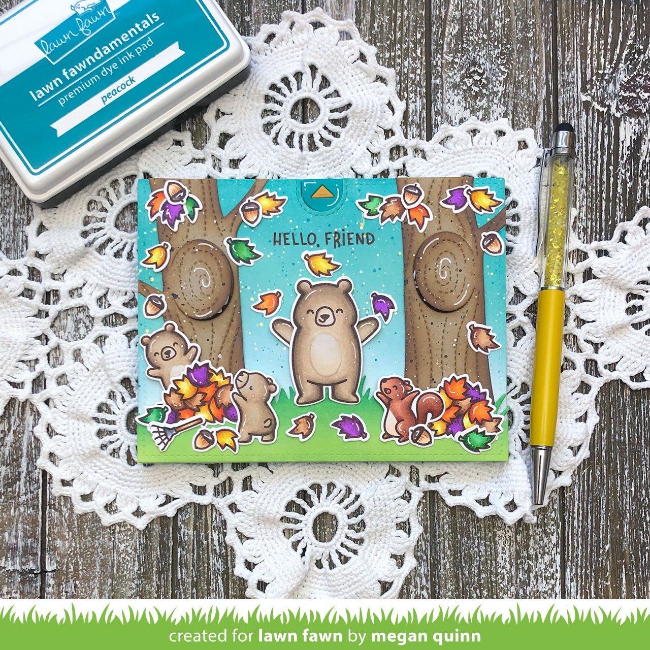 Lawn Fawn - Waving Pull Tab Starter Set
