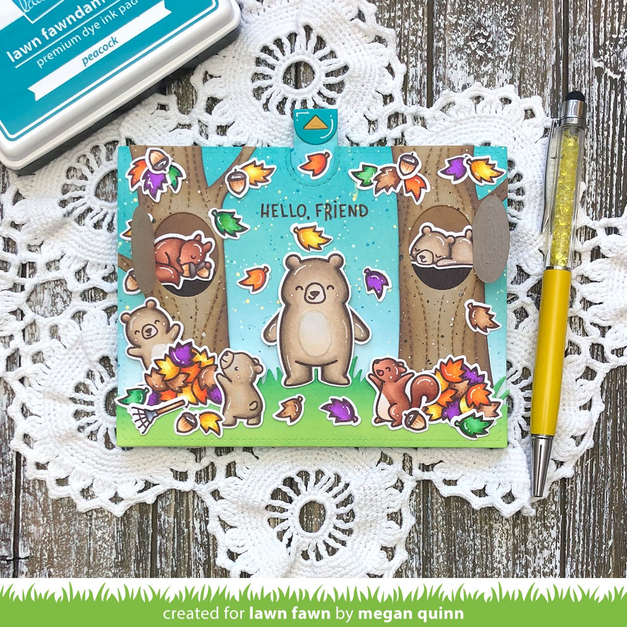 Lawn Fawn - Waving Pull Tab Starter Set