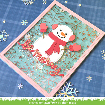 Lawn Fawn - Build-A-Snowman