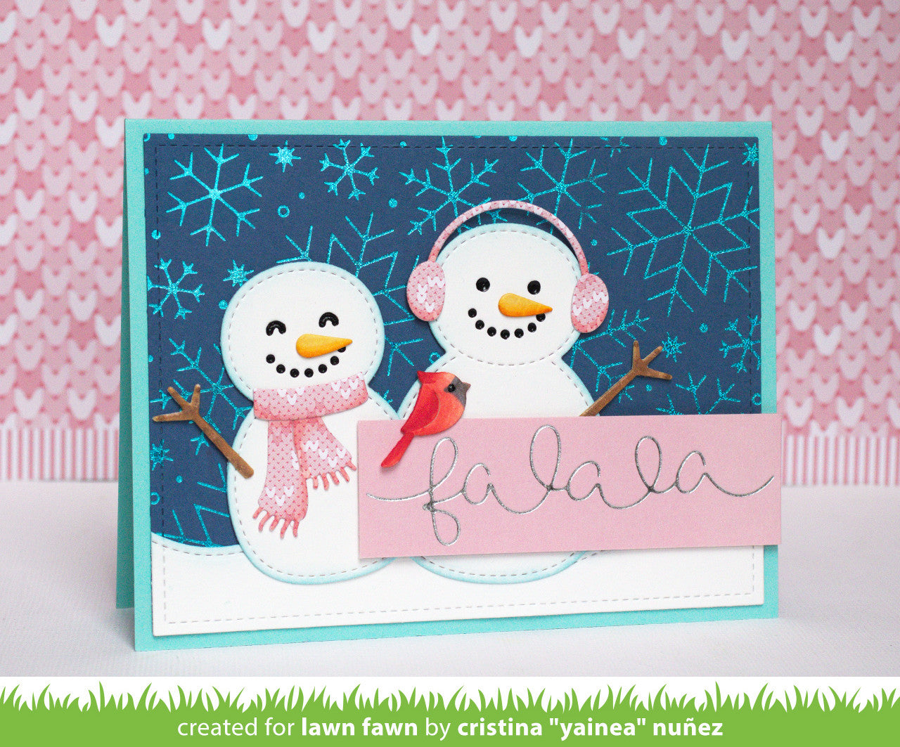 Lawn Fawn - Build-A-Snowman