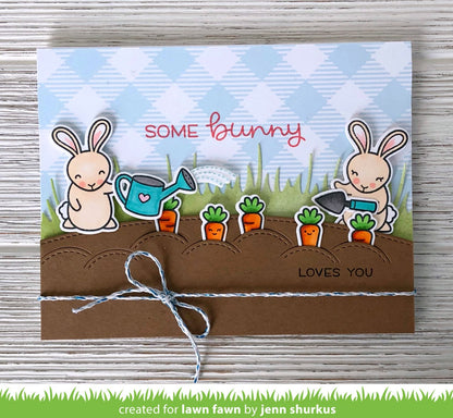 Lawn Fawn - Stitched Garden Border