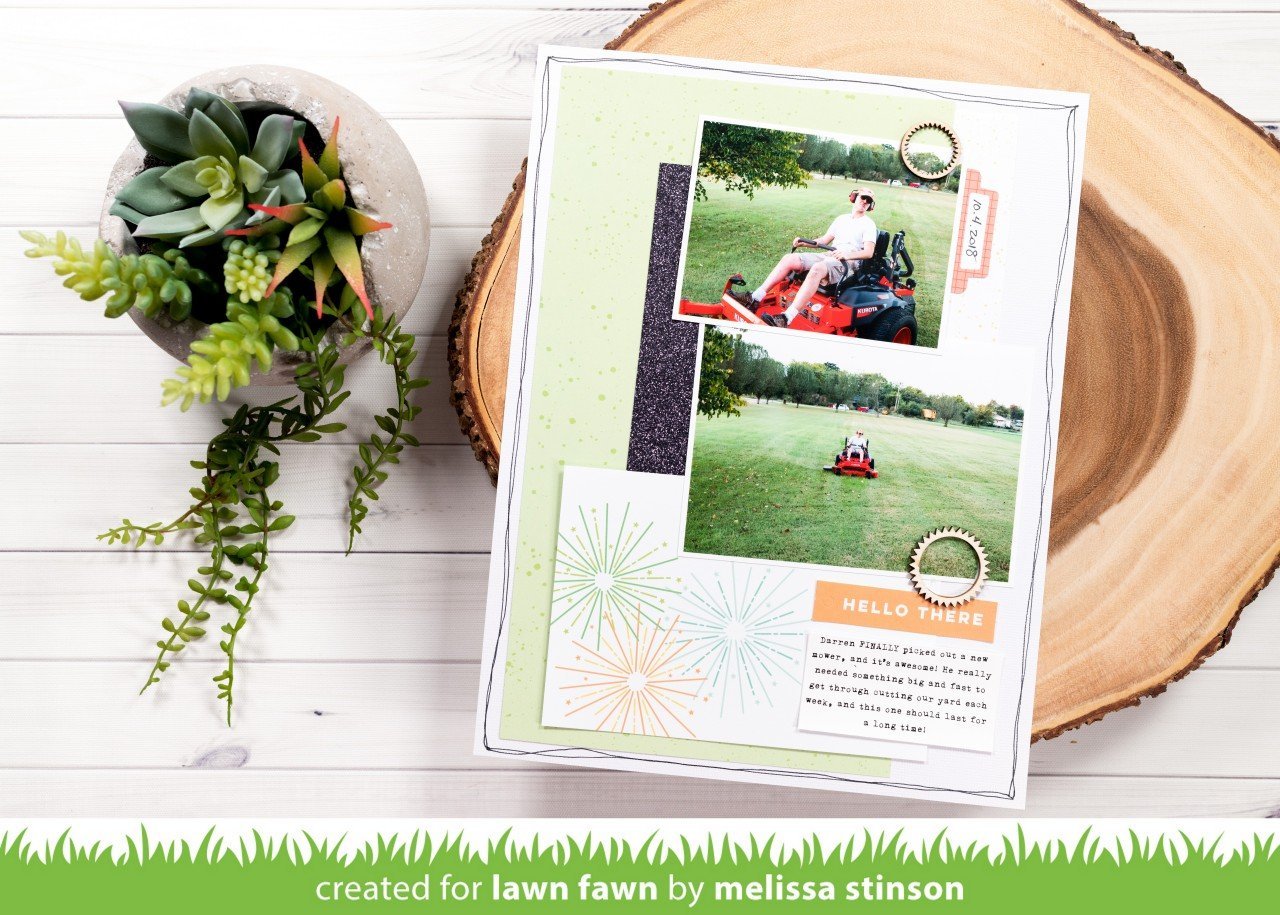 Lawn Fawn - Spiffy Speckles - Collection Pack 12x12"