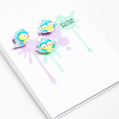 Clearly Besotted - Splotch It Stencil