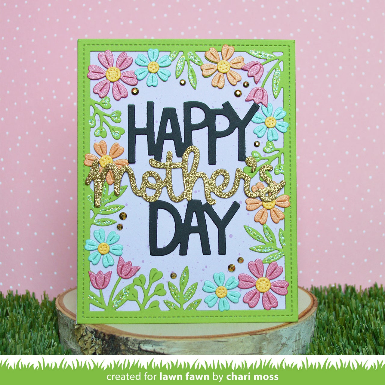 Lawn Fawn - Giant Happy Mother's Day