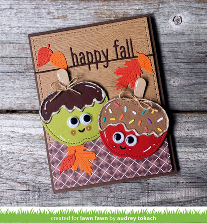 Lawn Fawn - Outside In Stitched Apple Stackables