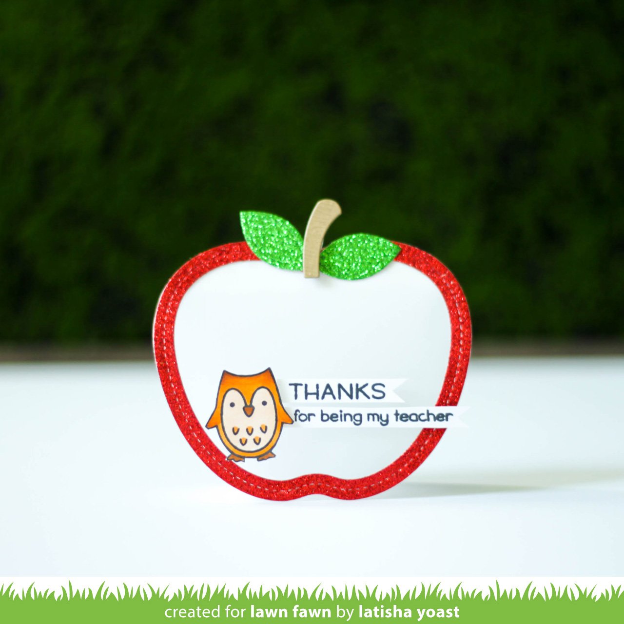 Lawn Fawn - Stitched Apple Frames