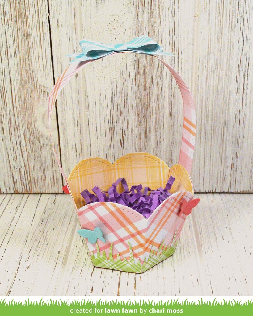 Lawn Fawn - Stitched Basket