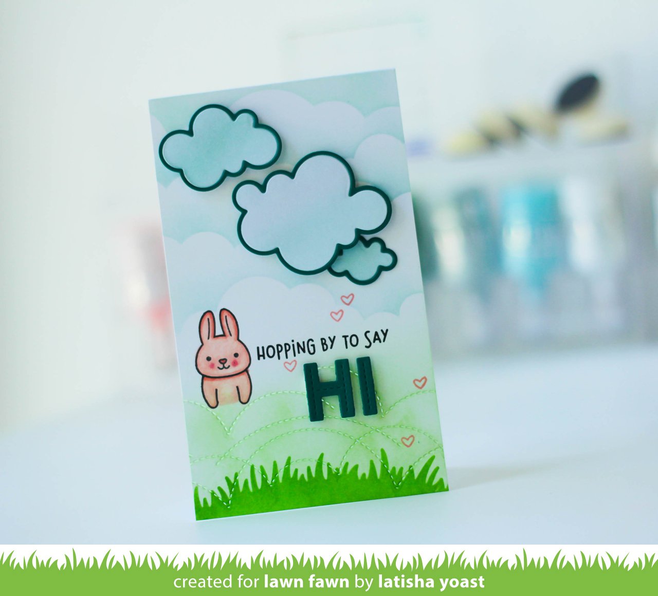 Lawn Fawn - Don't Worry, Be Hoppy