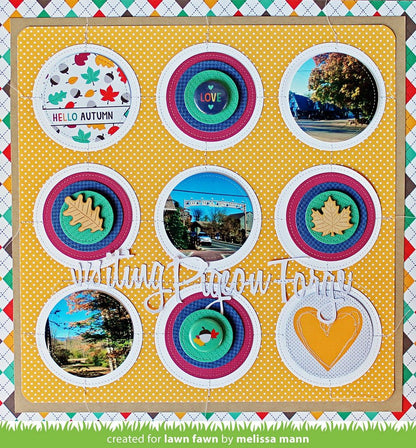 Lawn Fawn - Large Stitched Circle Stackables
