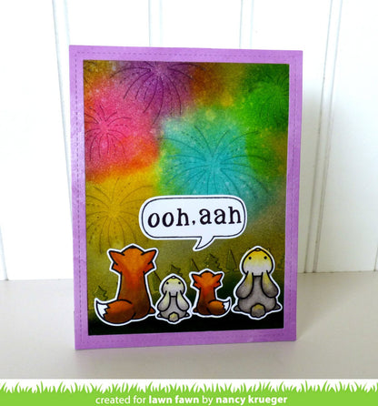 Lawn Fawn - Stitched Fireworks
