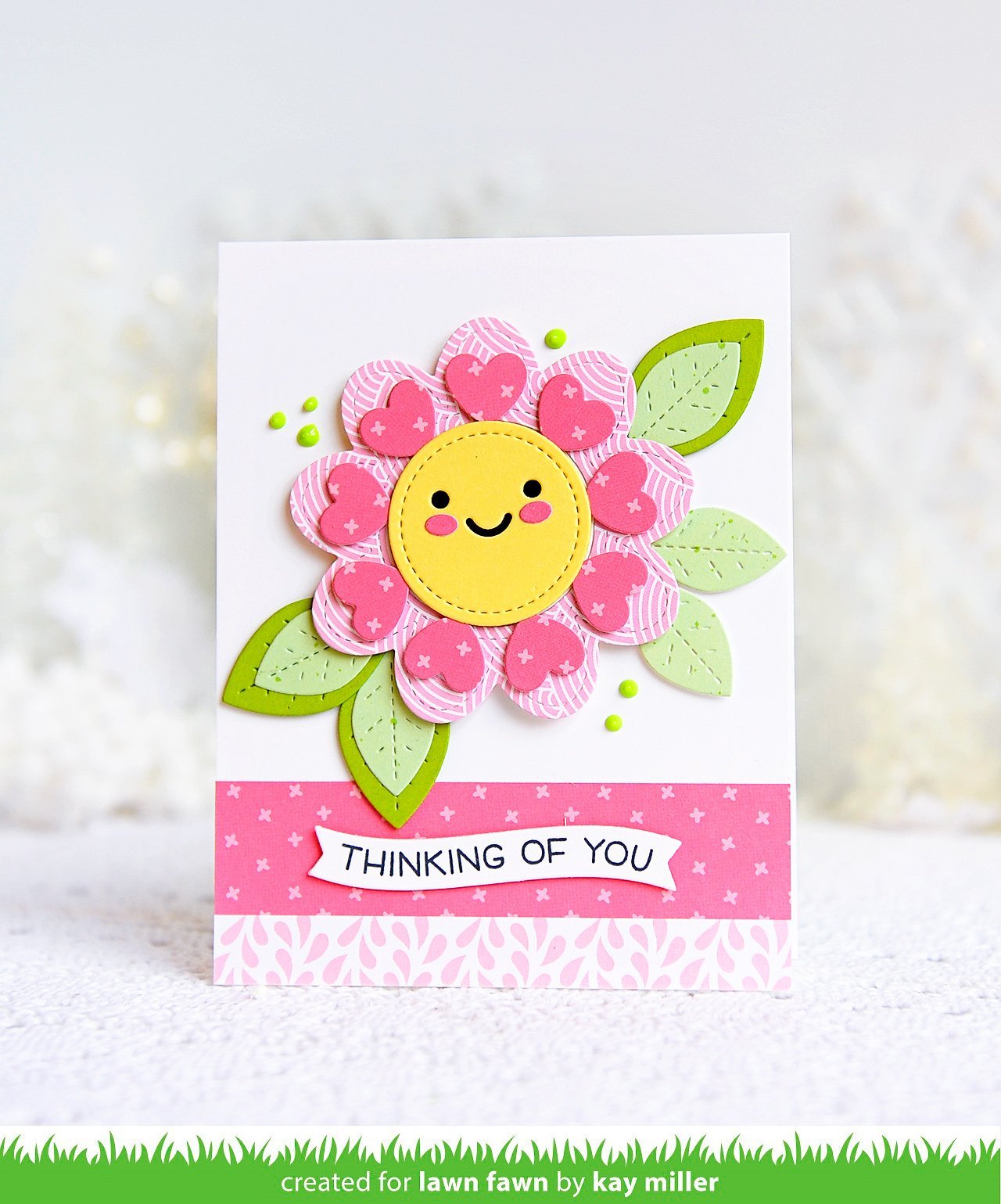 Lawn Fawn - Stitched Flower Frame