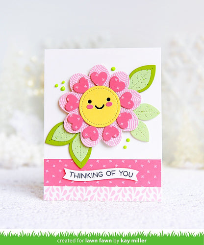 Lawn Fawn - Stitched Flower Frame