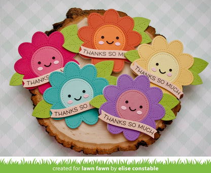 Lawn Fawn - Outside In Stitched Flower