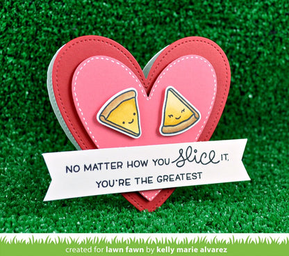 Lawn Fawn - Pizza My Heart