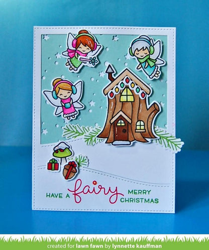 Lawn Fawn - Stitched Hillside Backdrop: Portrait