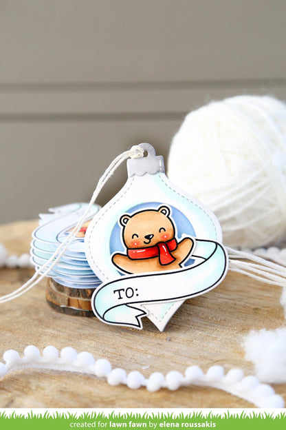 Lawn Fawn - Stitched Ornaments