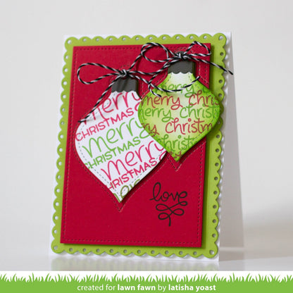 Lawn Fawn - Stitched Ornaments
