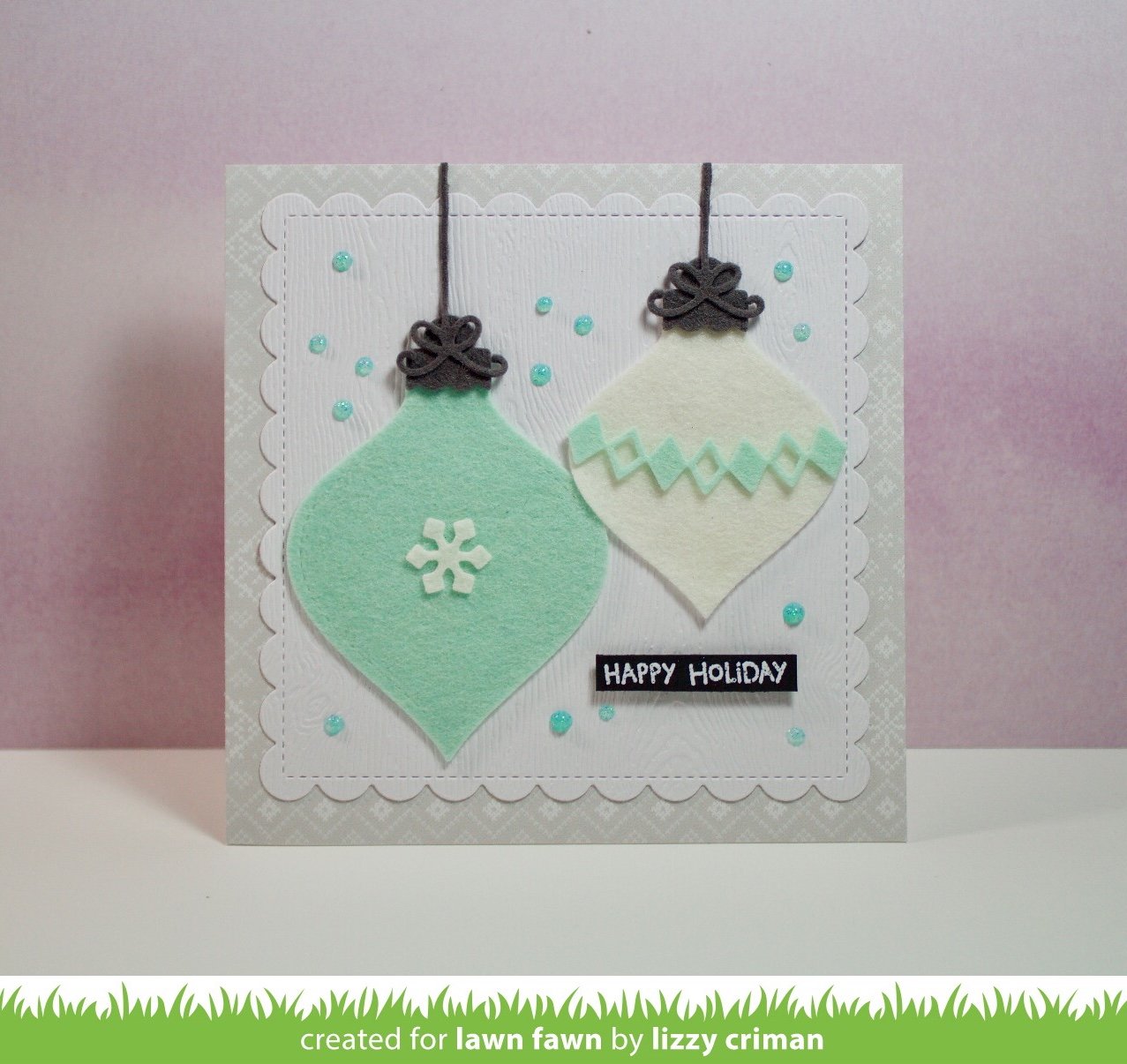 Lawn Fawn - Stitched Ornaments