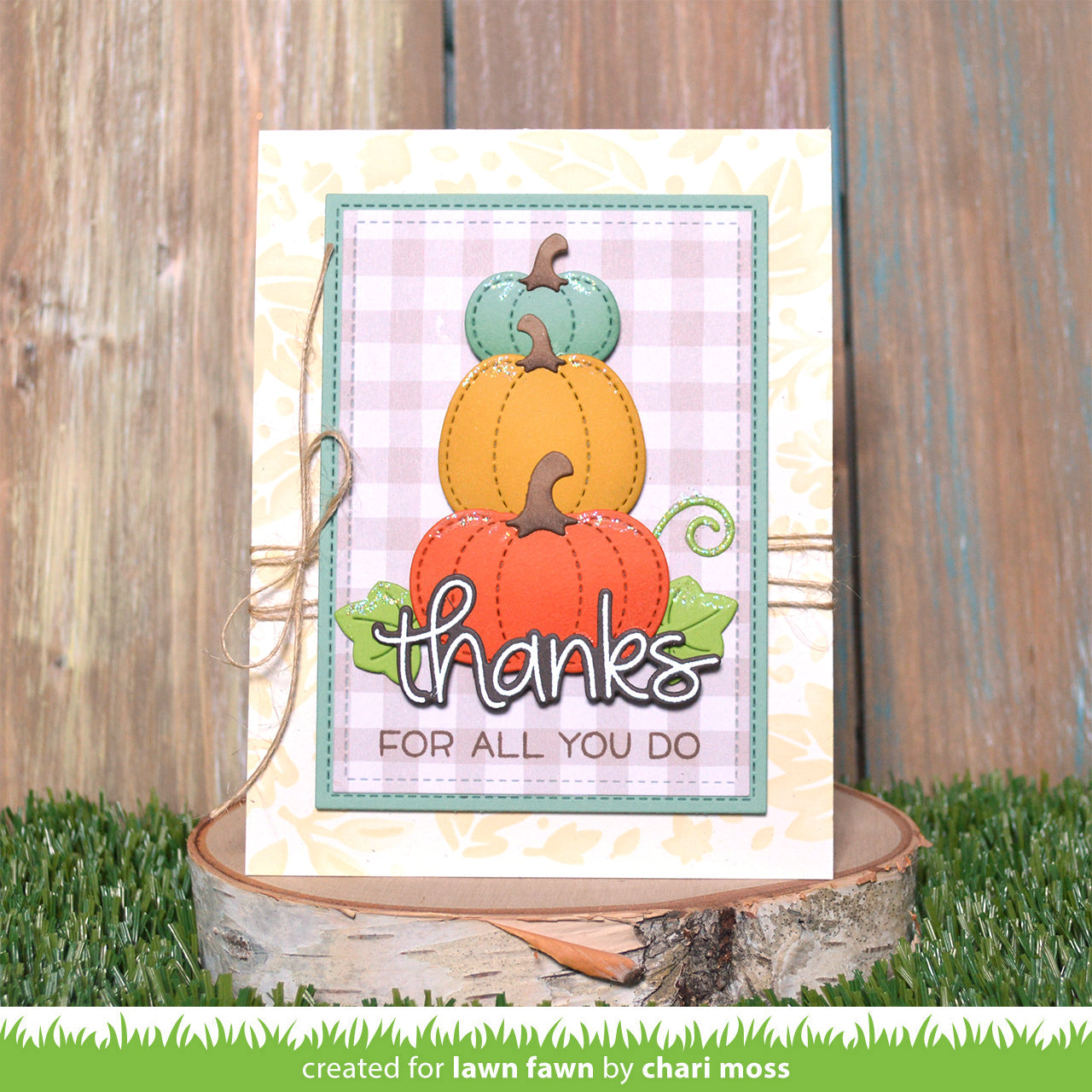 Lawn Fawn - Stitched Pumpkins