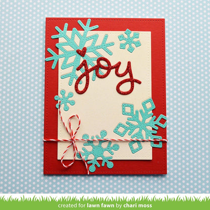 Lawn Fawn - Stitched Snowflakes