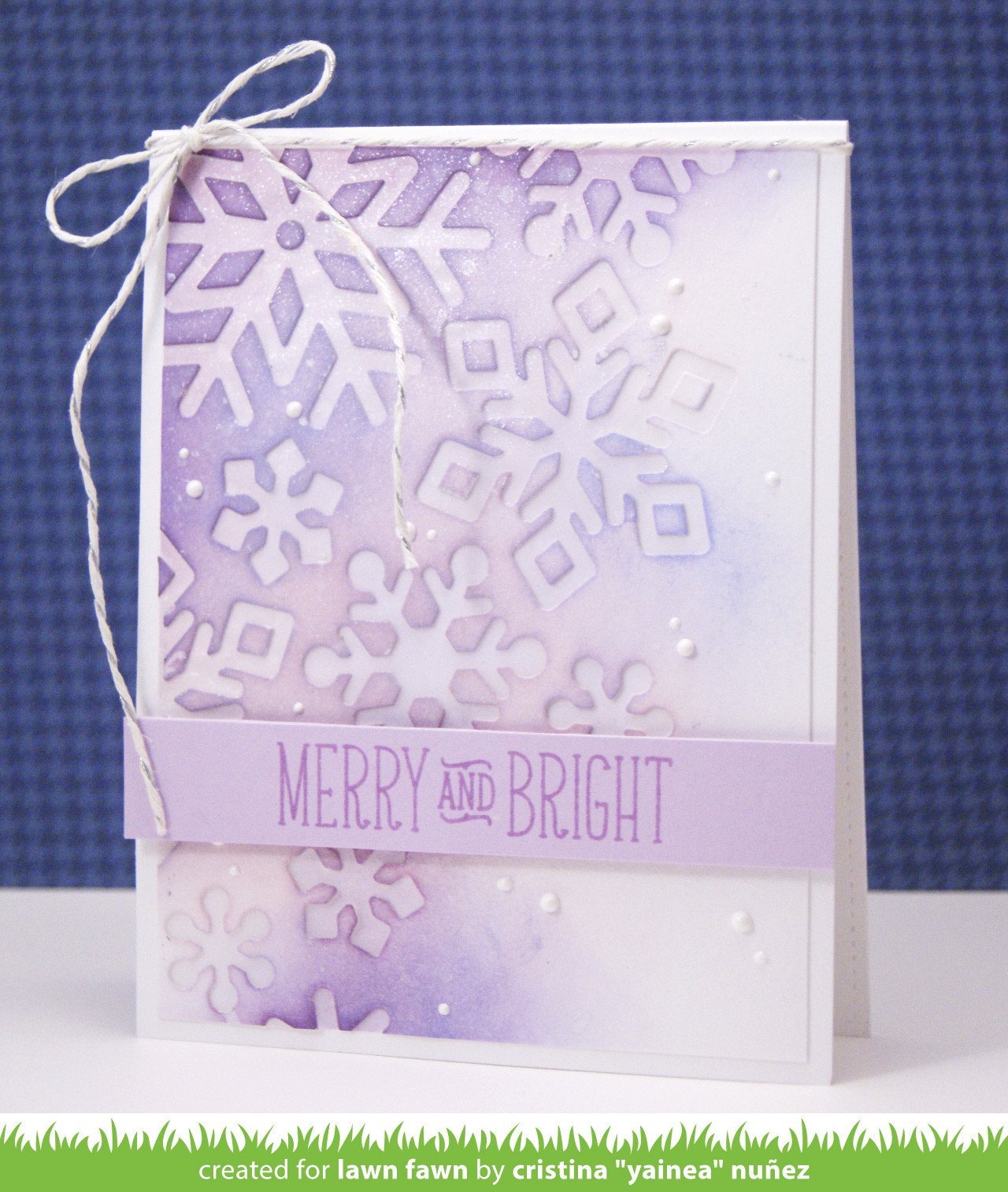 Lawn Fawn - Stitched Snowflakes
