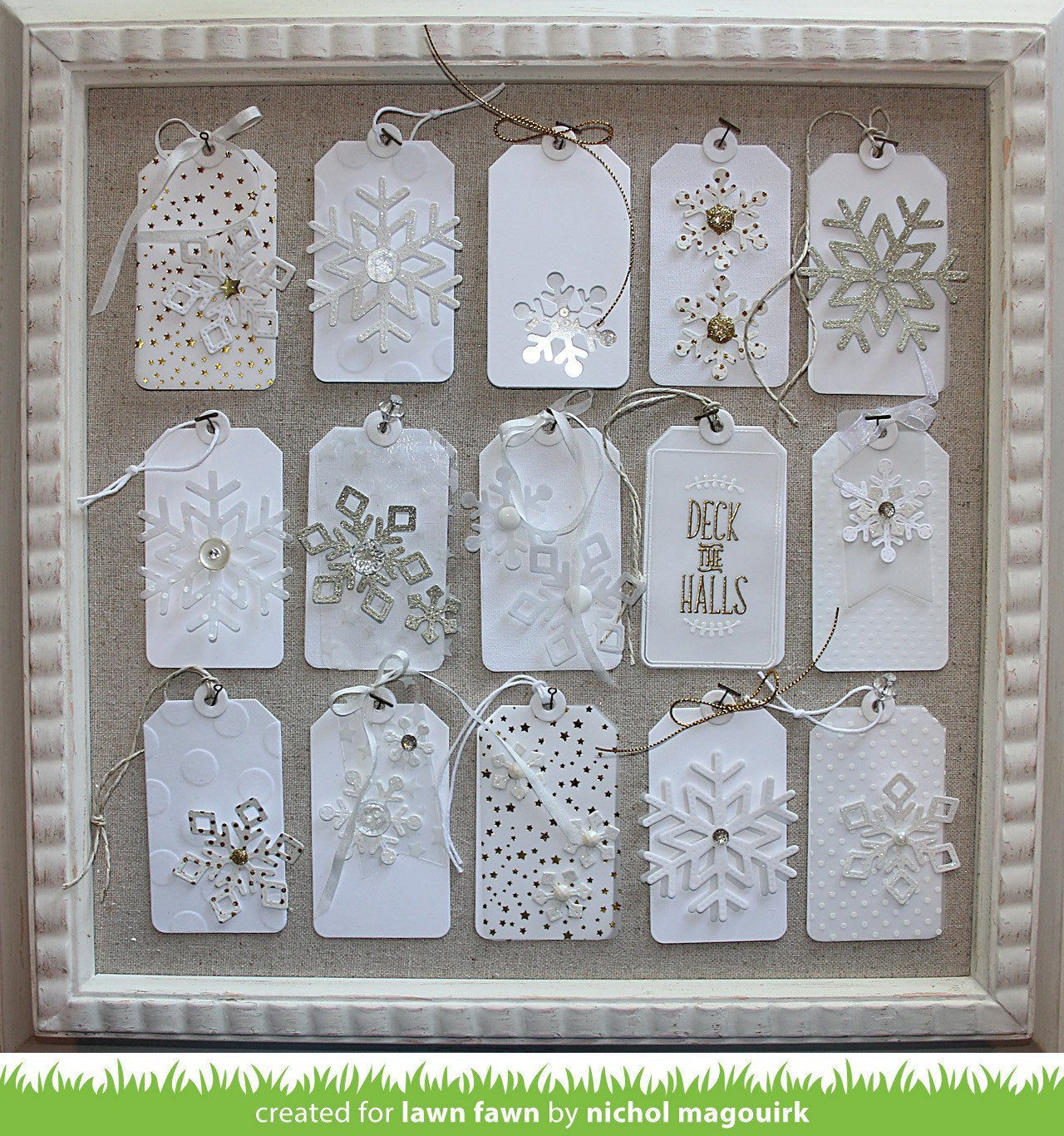 Lawn Fawn - Stitched Snowflakes