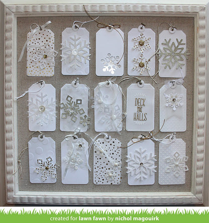 Lawn Fawn - Stitched Snowflakes