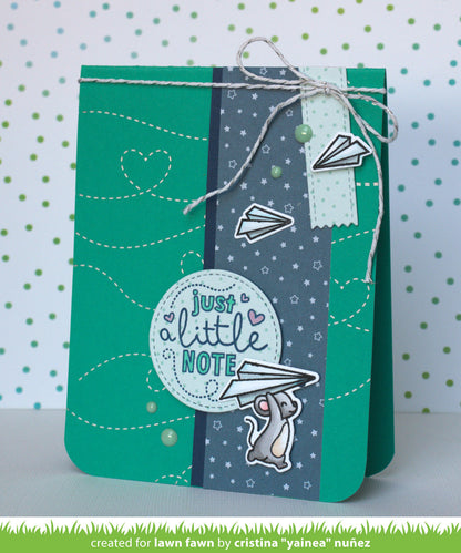 Lawn Fawn - Stitched Trails Hot Foil Plates